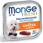 Влажный корм для собак Monge Dog Wet FRESH Утка