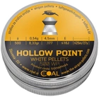 Пули пневматические Coal Hollow Point 4.5 калибр 500 шт (39840014) - изображение 1
