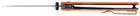 Нож Olight Drever рукоять G10, сталь N690, LE Оранжевый (23703515) - изображение 5