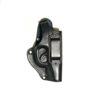 Кобура кожаная поясная для пистолета Макарова со скобой 100 К-1 Черный - изображение 1