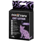 Соевый наполнитель AnimAll Tofu с ароматом лаванды, 10 литров (4,66 кг)
