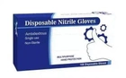 Перчатки нитриловые NITRILE одноразовые неопудренные XL 100 шт синие - изображение 1