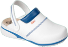 Туфли медицинские женские Dian ZUECO MICROFIBRA BLANCO AZUL 37 Бело-Белые/синие (38173) - изображение 1