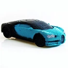 3D Пазл Картонный Daisy Спорткар Bugatti 101 деталь