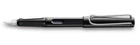 Чорнильна Ручка Lamy Safari Сяюча Чорна F / Чорнила T10 Сині [019] (4014519279334)