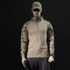Чоловіча тактична сорочка з довгим рукавом Pave Hawk PLHJ-018 Camouflage CP 3XL спецформа камуфляж (F_7334-28762) - зображення 5