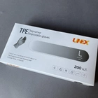 Перчатки TPE L черные UNEX неопудренные 200шт - изображение 3
