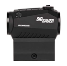 Коліматорний приціл Sig Sauer Romeo5 1x20 2MOA Compact Red Dot Sight - зображення 3