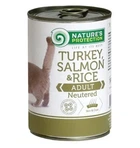 Влажный корм Nature's Protection Neutered Turkey, Salmon&Rice