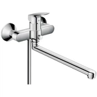 Кран у ванну одновентильний із довгим гусаком HANSGROHE LOGIS хром латунь 71402000