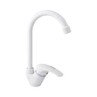 Cмеситель на кухню однозахватный BRINEX 36W белый пластик BRIN36W007