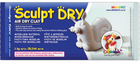 Масса для моделирования Mungyo Sculpt Dry белая самозастывающая 1 кг (8804819065401)
