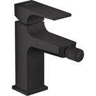 Cмеситель для гигиенического душа HANSGROHE METROPOL на биде однорычажный черный латунь с донным клапаном 32520670