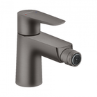 Змішувач для гігієнічного душу HANSGROHE Talis E на біде одноважільний чорний латунь з донним клапаном 71720340