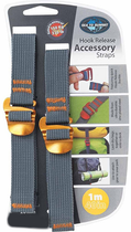 Стропы Sea To Summit Accessory Strap With Hook Release 20 мм 1 м 2 шт (9327868024117)