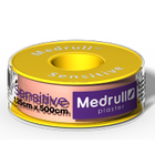 Лейкопластир медичний в рулонах Medrull "Sensitive", розмір 1,25 см х 500 див. - зображення 1