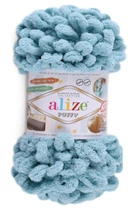 Пряжа для в'язання Alize Puffy 414 Блакить