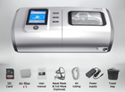 BIPAP апарат DS-8 для неінвазивної вентиляції легень та лікування апное з зволожувачем VENTMED ST30 - зображення 8