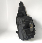 Тактична сумка - рюкзак для прихованого носіння зброї. Silver Knight 184 чорний - зображення 2
