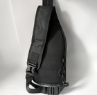 Тактическая сумка - рюкзак для скрытого ношения оружия. Silver Knight 184 черный - изображение 3