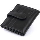 Кошелек-визитница ST Leather 19208 Черный 10х8,3х1,5 см