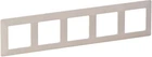 Рамка Legrand Valena Life 5 постов Слоновая кость (754045)