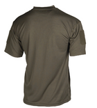 Тактическая потоотводящая футболка Mil-tec Coolmax цвет олива размер M (11081001_M) - изображение 2