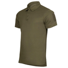 Тактическая потоотводящая футболка-поло Mil-tec цвет олива размер XL (10961001_XL) - изображение 4
