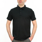 Тактическая потоотводящая футболка-поло Mil-tec цвет черный размер 3XL (10961002_3XL) - изображение 6