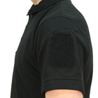 Тактическая потоотводящая футболка-поло Mil-tec цвет черный размер 3XL (10961002_3XL) - изображение 7