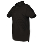 Тактическая потоотводящая футболка-поло Mil-tec цвет черный размер S (10961002_S) - изображение 2