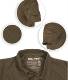 Тактическая потоотводящая футболка-поло Mil-tec цвет олива размер 2XL (10961001_2XL) - изображение 7