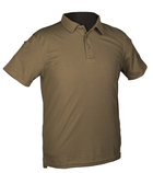 Тактична потовідвідна футболка-поло Mil-tec колір олива розмір 3XL (10961001_3XL) - зображення 1