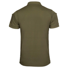 Тактична потовідвідна футболка-поло Mil-tec колір олива розмір 3XL (10961001_3XL) - зображення 3