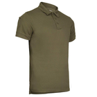 Тактическая потоотводящая футболка-поло Mil-tec цвет олива размер 4XL (10961001_4XL) - изображение 5