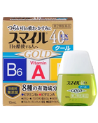 Японские капли витамины для глаз Lion Smile 40EX Gold (N0331) - изображение 1