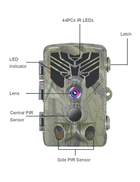 Фотоловушка Suntek НС-810A камера для охоты/охраны (20МП, 1080P) - зображення 9