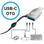 Адаптер переходник Type-C на USB скоростной USB 3.0 HOCO Type-C OTG (USB 3.0, 5Gbps). Silver