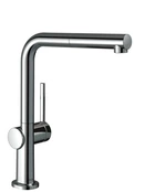 Смеситель для кухни Hansgrohe Talis 270 1jet с выдвижным изливом Sbox 72809000