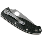 Ніж Spyderco Tenacious Black Blade FRN серрейтор (C122SBBK) - зображення 7