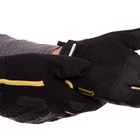 Щільні тактичні рукавички з захистом MECHANIX на липучці Для риболовлі для полювання Чорно-жовтий АН-5629 розмір M - зображення 5