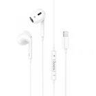 Навушники Hoco M1 Max crystal earphones Lightning with mic White