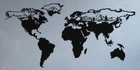 Дерев’яне панно ASTR decor Карта світу S (201010_S) - зображення 1
