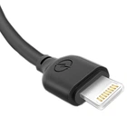 Интерфейсный кабель XO NB103 Lightning (iPhone 5 6 7 iPad) 2m Black (13656)