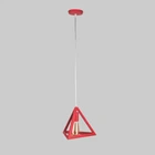 Люстра LEVISTELLA Pyramid червона