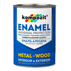 Емаль Kompozit алкідна 24кг Шоколадна
