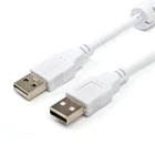 Кабель USB 2.0 AM/AM 1.8 m ATCOM білий (16614) Кабелі синхронізації