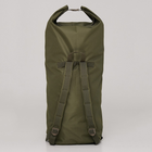 Рюкзак для речей із прогумованного оксфорду, речовий тактичний мішок на 45 літрів Melgo олива - зображення 3