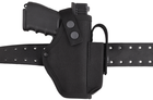 Кобура для Retay G-17, Glock-17 Глок-17 поясная с чехлом подсумком для магазина (oxford 600d, чёрная)97406 - зображення 3