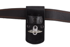 Тримач для кийки ПГ-М, чохол під кийок, тримач з кільцем для носіння палиці (шкіряний, чорний)97343 - зображення 3